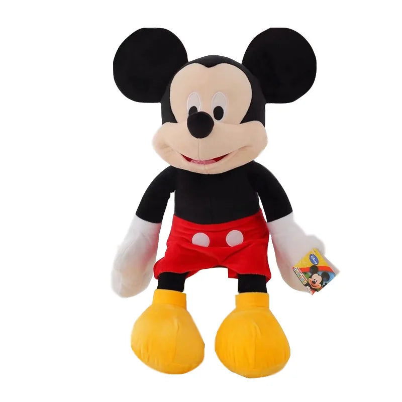 Disney Cartoon Plush Toys 30/40cm Miaomiao House Minnie Mickey Pluto Creative Plush Doll Goofy Wedding Gift New Year Mascot