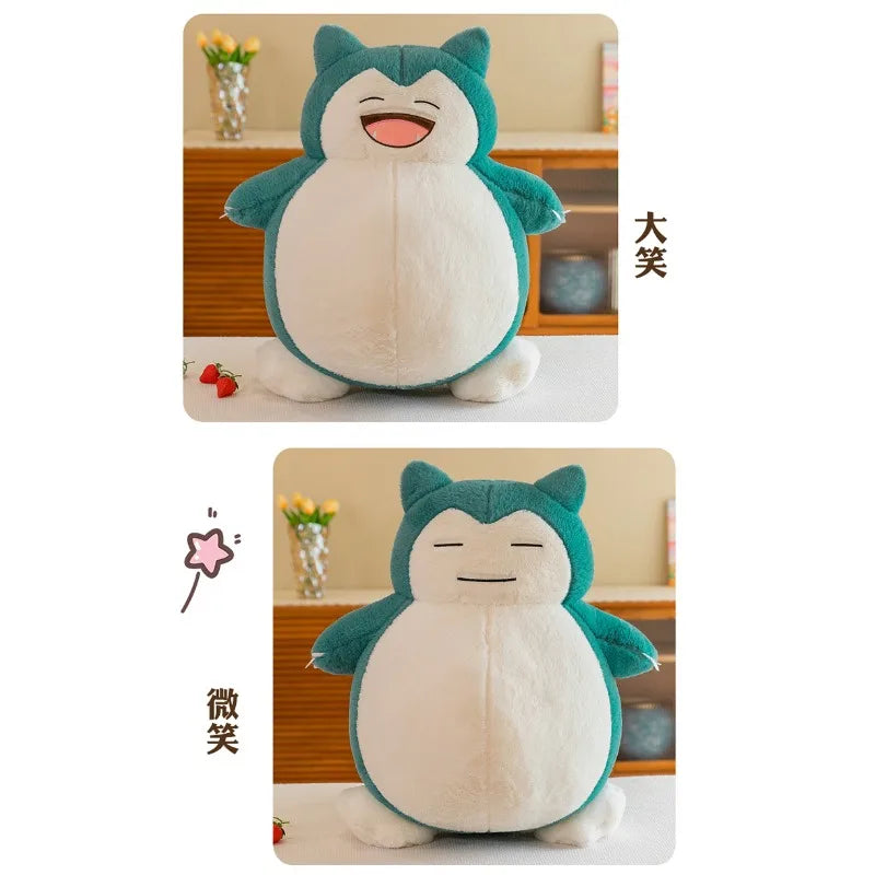 30/45cm Cute Pokemon Snorlax Plush Toy Anime Snorlax Decorate Doll Animal Sofa Sleeping Stuffed Pillow Birthday Gifts for Kids