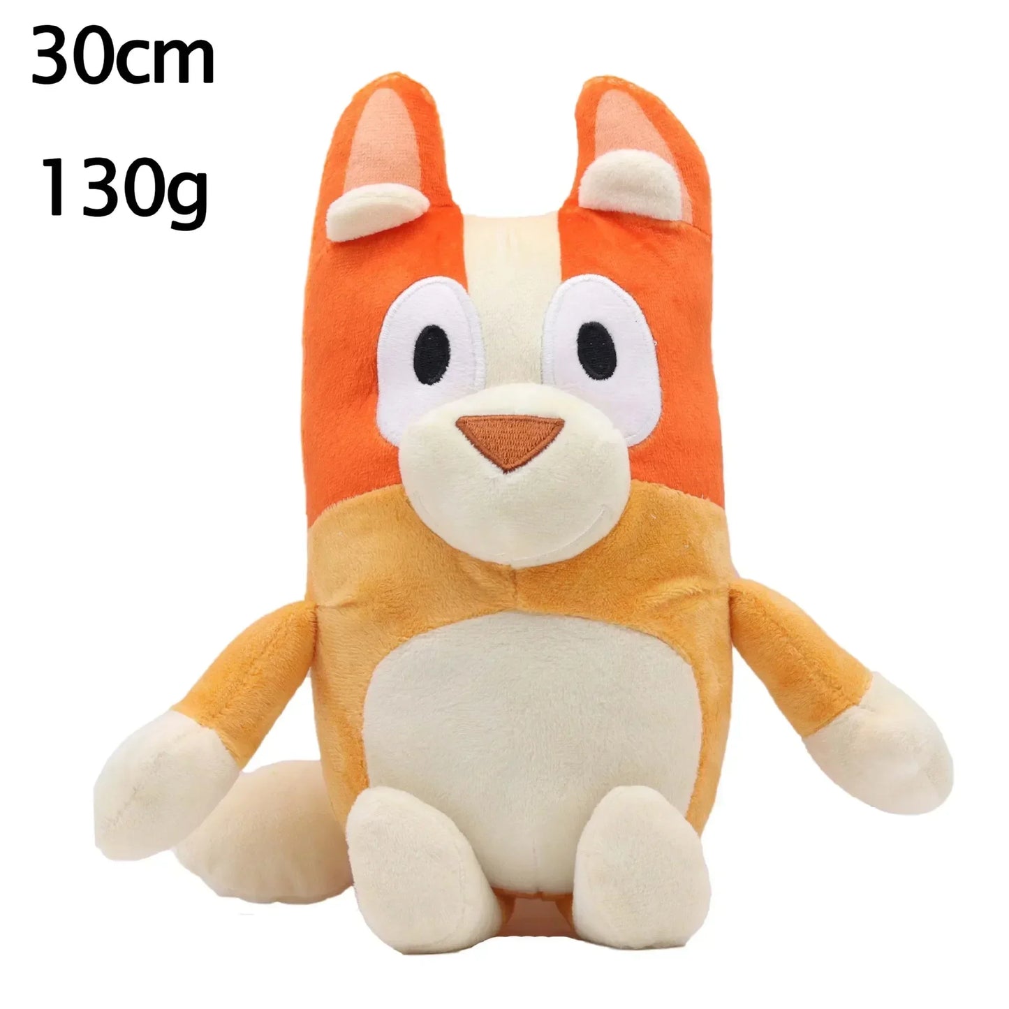 Bluey Dog Cartoon Plush Toys Bluey And Blue Dog Home Filling Animal Dolls Children's Birthday Gifts Wholesale Cartoon Doll Toys