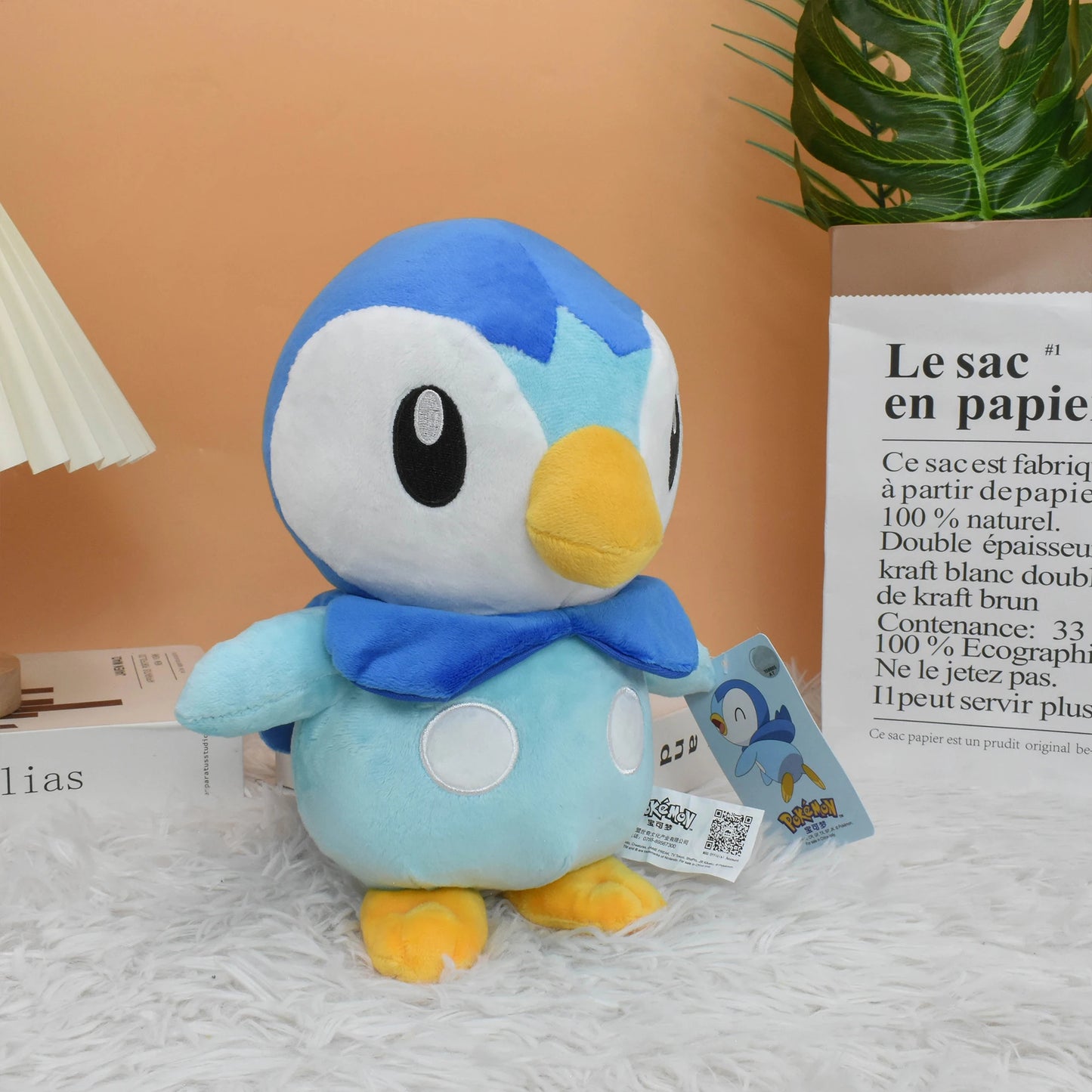 Piplup Peluche Pokemon Plush Toys Stuffed Dolls Cartoon Cute Dolls Kawaii Birthday Christmas Gift For Kids Friends Collection