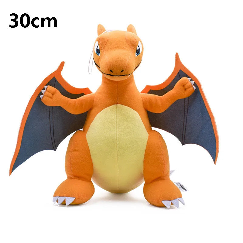 Large Oversized Pokemon Sleeping Salamander Plush Doll Super Fire-breathing Dragon Salamander Plush Toy Christmas Birthday Gift