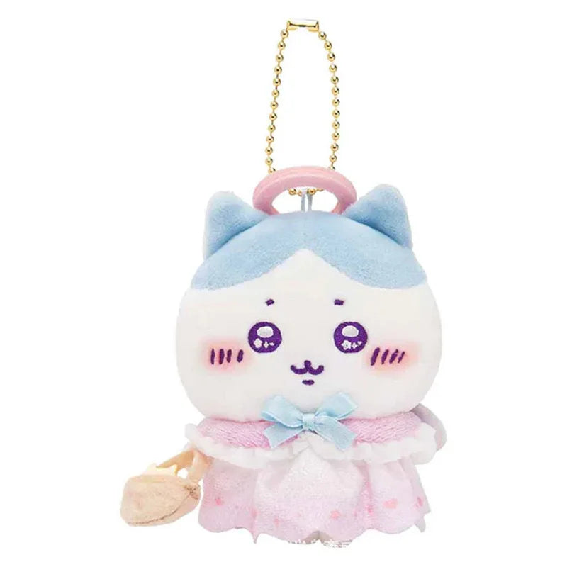 Chiikawa Plush Cute Car Keychain Hachiware Children's Creative School Bag Pendant USAGI Animation Peripheral Holiday Gift