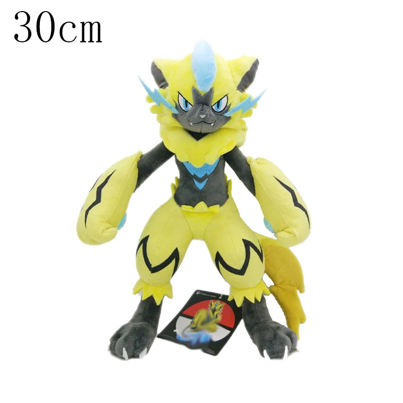 Pokemon Pikachu Sudowoodo Plush Toys Houndoom Floragato Meowscarada Lucari Zeraora Stuffed Doll Kid Birthday Gift