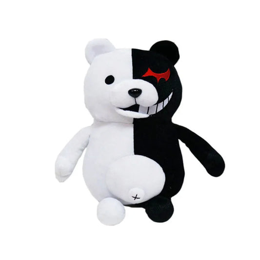 Dangan Ronpa Super Danganronpa 2 Monokuma Black White Bear Plush Toy Soft Stuffed Animal Dolls Birthday Gift for Children