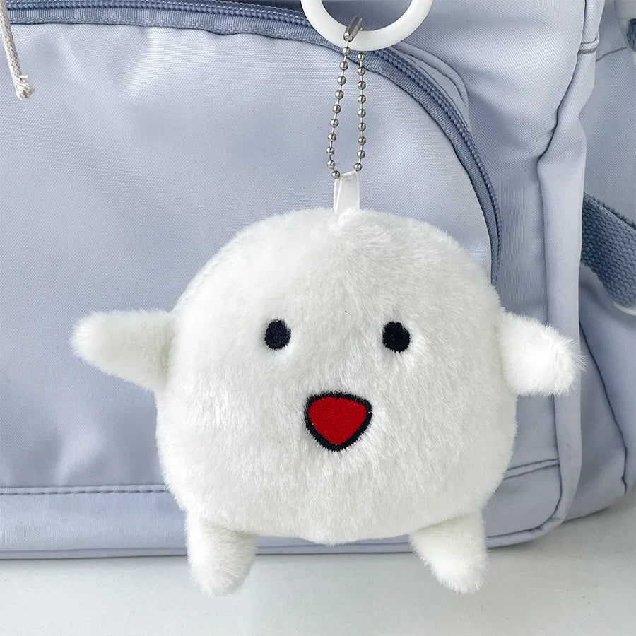 Cute Walla plush toys, three-dimensional cartoon dolls, keychains, creative school bag pendants, fashion doll charms