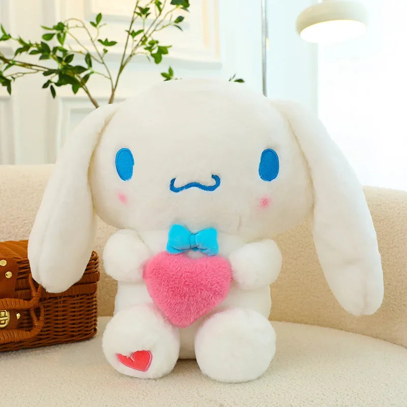 35/50/65cm Cartoon Sanrio Anime Love Kuromi My Melody Cinnamoroll Plush Toys Pillow Kawaii Stuffed Soft Plushine Doll Gifts