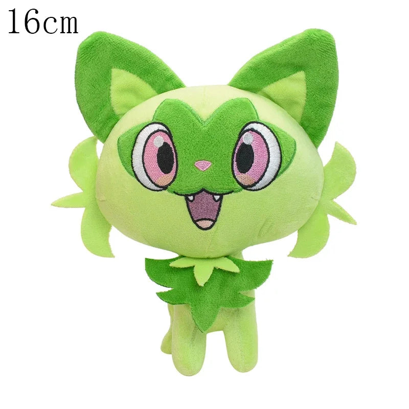 Pokemon Sprigatito Meowscarada Plush Koraidon Gengar Doll Stuffed Toy Charizard Fuecoco Peluche Evolution Floragato Kawaii Gifts