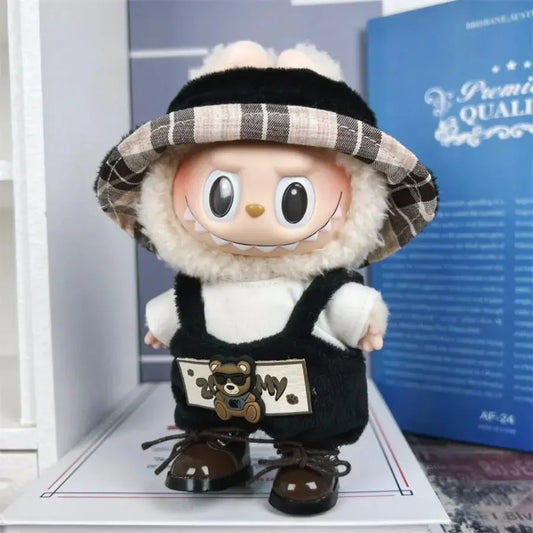 Mini Plush Doll'S Clothes Outfit Accessories For Korea Kpop Exo 15-17cm Labubu Idol V1 V2 sports and leisure suit Clothing Gift