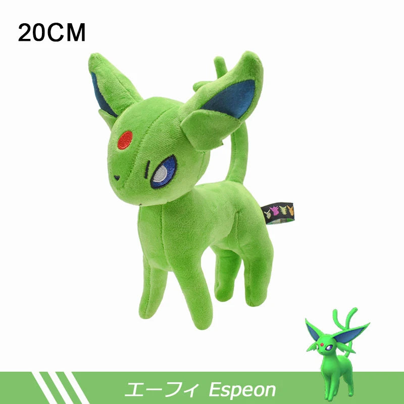 Pokemon Eevee Collection Plush Flareon Vaporeon Stuffed Doll Espeon Umbreon Glaceon Leafeon Sylveon plushies Xmas Gifts For Kids