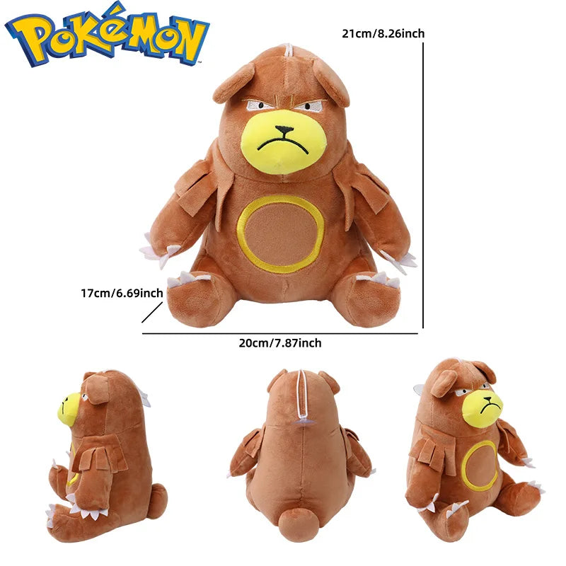 Pokemon Beedrill Sprigatito Fuecoco Quaxly Bidoof Plush Toy Darumaka Wobbuffet Charcadet Pachirisu Oshawott Stuffed Peluche Doll