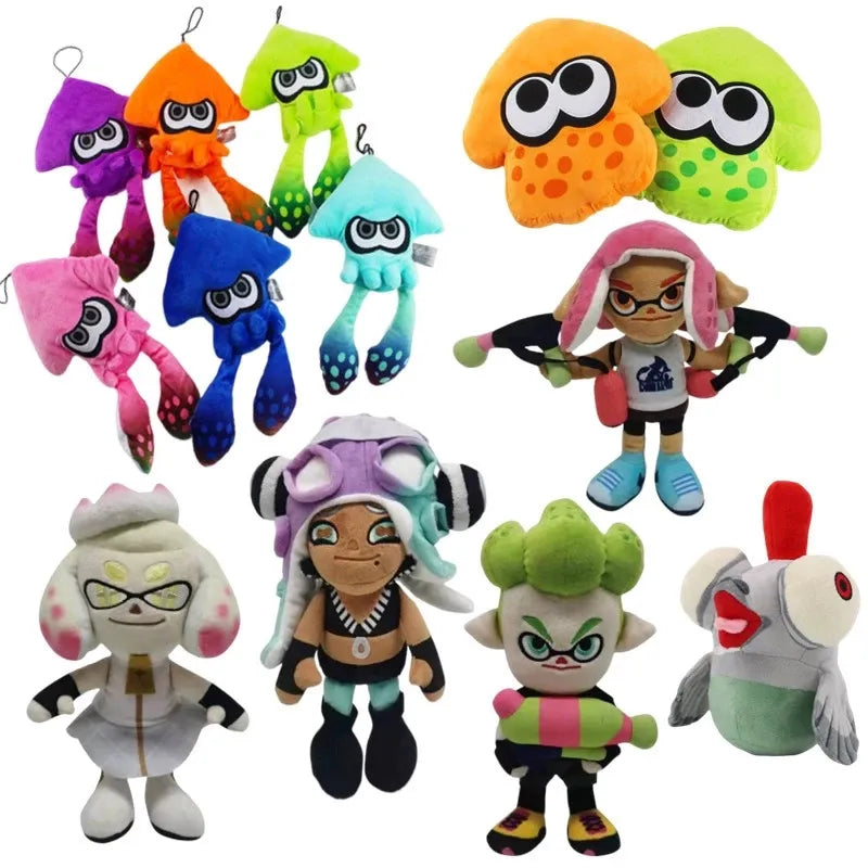 Cartoon Cute Splatooned Plush Toy for Kids