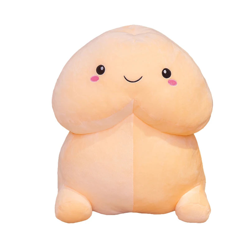 Cute Flesh-colored Penis Plush Toy Pillow Sexy Soft Toy Stuffed Funny Cushion Simulation Lovely Gift for Girlfriend Kawaii Plush