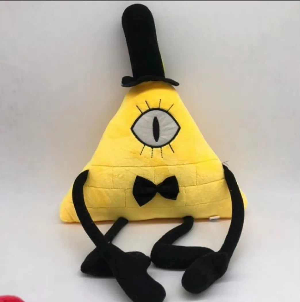 New 28cm Bill Cipher stuffed Doll Christmas Birthday Gift for Kids Children Cartoon anime games surrounding toys doll