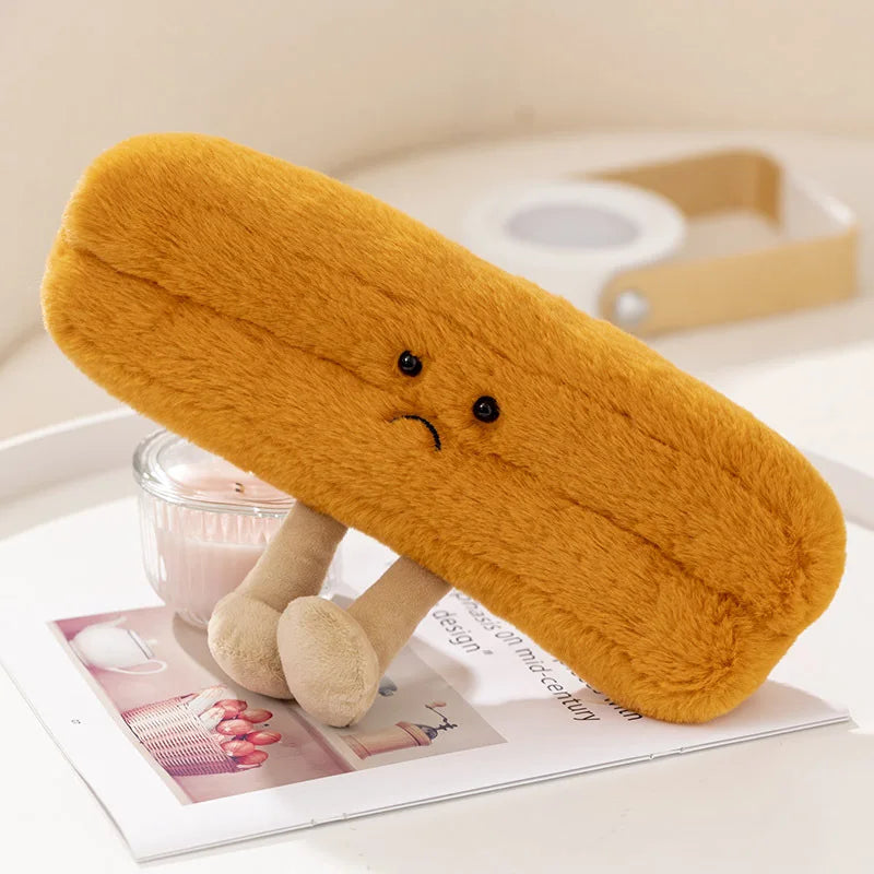 jellycat peripherals plush toys cute plush bread toys birthday gifts baguettes croissants girls' backpacks pendants comic gift