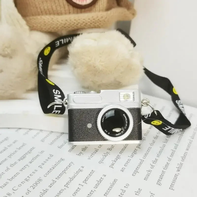 Mini Camera Sound Retro Simulation Camera for doll for labubu for upset duck BJD doll