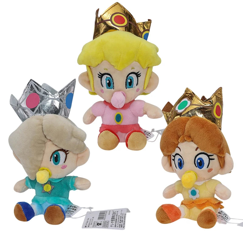 18 Styles Mario Plush Toys Peach Princess Daisy Rosalina Pauline Toadette Anime Figure Cartoon Stuffed Peluches Birthday Gift