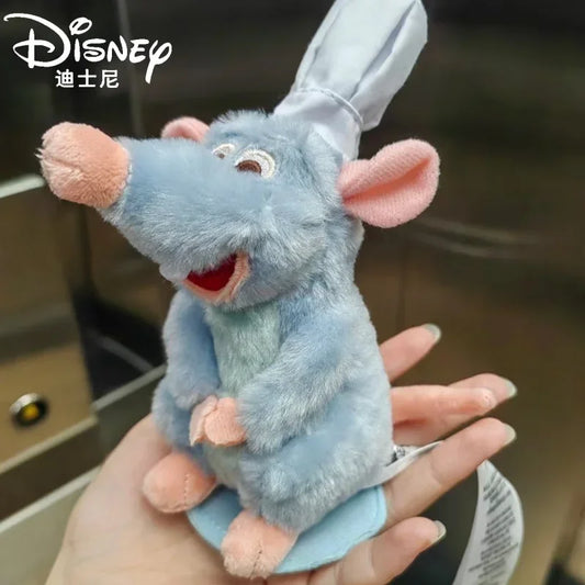 16cm Disney Store Ratatouille Chef Remy Magnetic Shoulder Plush Toy Gifts Kawaii Plush Stuff Toys For Friends Birthday Gift