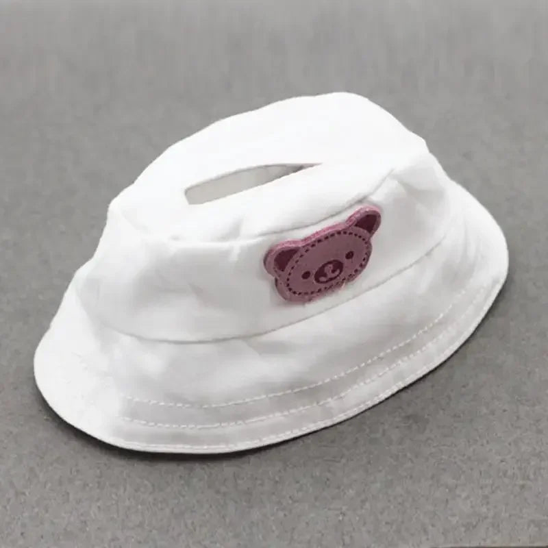 For 17cm LABUBU hat sit party macaron outfit doll bucket Hat Cute Doll Accessories Kids Girls Toys