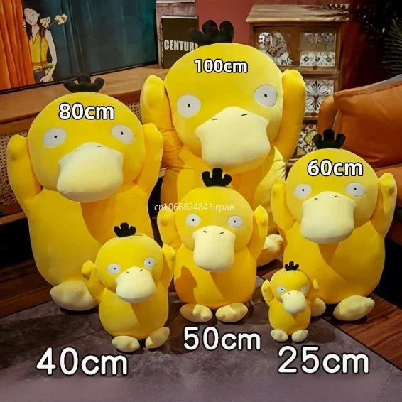 45cm Pokémon Doll Lying Down Psyduck Stuffed Animal Doll Peluche Large Pillow Kawaii Children's Birthday Gift  Pokemon Plush