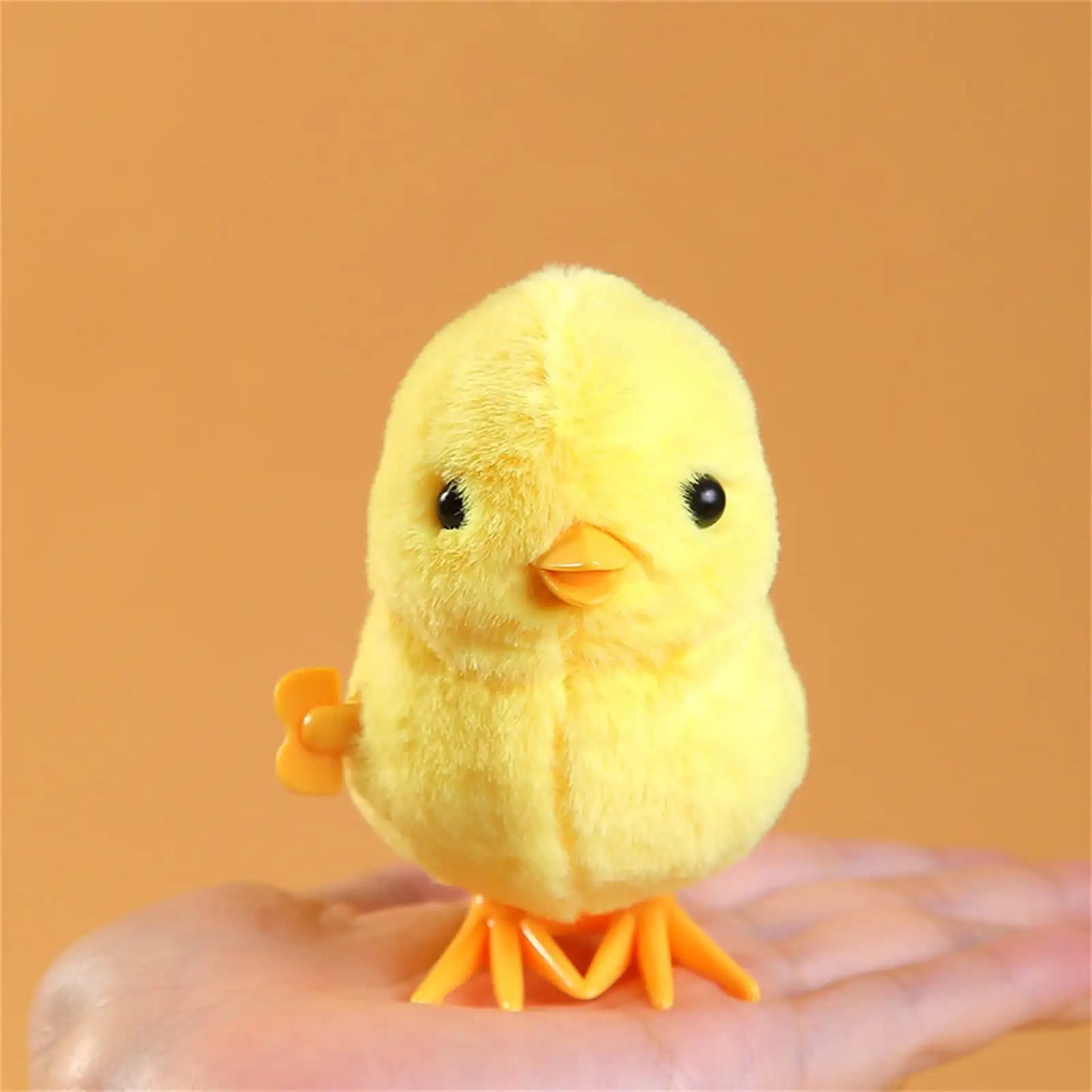 1pc Jumping Chicken Duck Toy, Simulation Plush Jumping Duck Interactive Toy, Small Animal, Birthday Gift