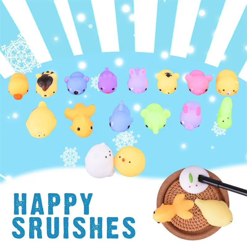 50-5PCS Kawaii Mochi Squishy Toys