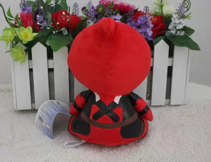 Kawaii Cute 20cm X-men Deadpool Movie Plush Puppet Figure Toys For Children Animal Doll Kawaii Companion For Kids Fans Gifts