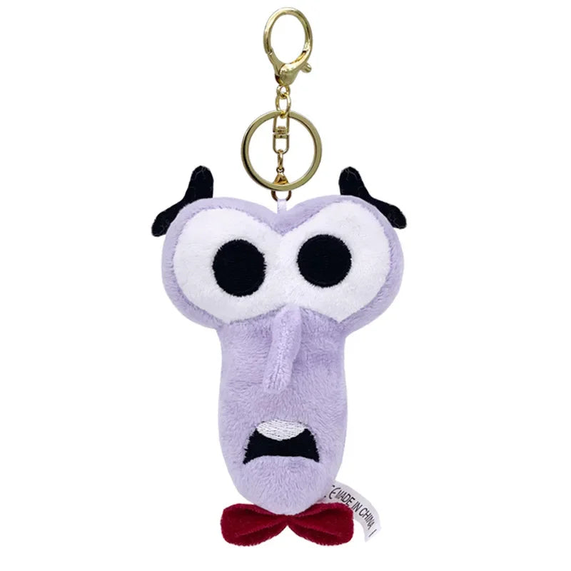 Animation Character Plush Keychain Sadness Fear Joy Doll Inside Out 2 Children's Birthday Christmas Gift Series Toys