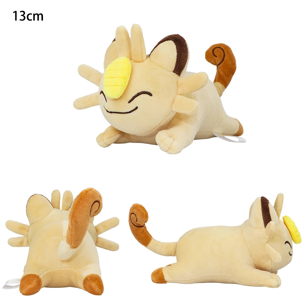 Pokemon Meowth Yamper Plush Toys Dedenne Emolga Anime Cartoon Soft Stuffed Dolls Cute Dog Cat Great Birthday Gift For Kids Girls