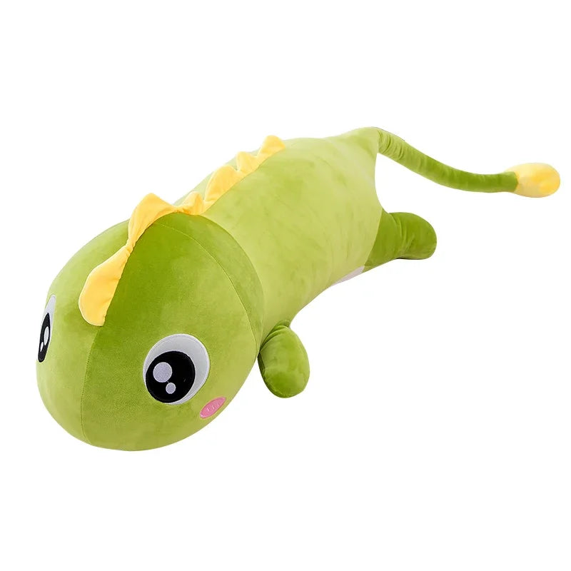 60/80/100cm Super Soft Lovely Dinosaur Plush Doll Cartoon Stuffed Animal Dino Toy for Kids Baby Hug Doll Sleep Pillow Home Decor