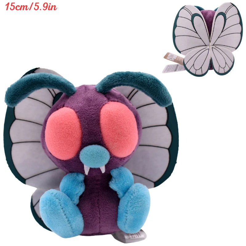 Pokemon Mimikyu Gastly Butterfree Ditto Raichu Soft Plush Toys Anime Lapras Froakie Mew Magikarp Shinx Peluche Dolls Gifts Kids