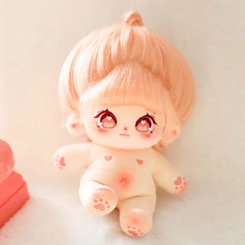 20cm IDol Doll Anime Plush Star Dolls Cute Stuffed Customization Figure Toys Cotton Doll Plushies Toys Fans Collection Gift