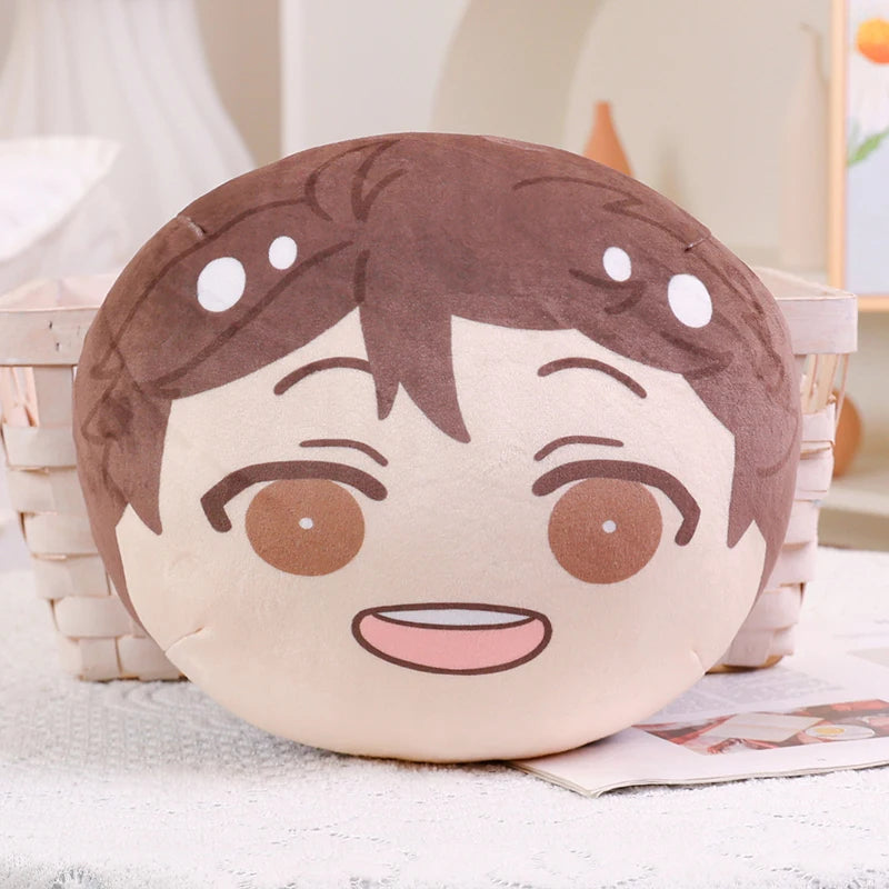 Lovely Anime Printed Plushies Cartoon Haikyuu Volleyball Tobio Kageyama Tetsurou Kuroo Hinata Shoyo Plush Toy Bag Pendant Gifts