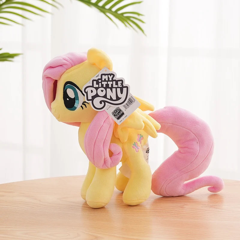 30cm Miniso My Little Pony Toy Stuffed Plush Doll Pinkie Pie Rainbow Dash Movie&TV Unicorn Toys Friendship Is Magic Girl Gift