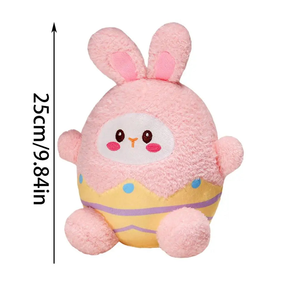 Stuffed Rabbit Plush Plush Toys Huggable Eggshell Bunny Room Decor Stuffed Toys Soft Doll Plushie Easter Decorations Spring