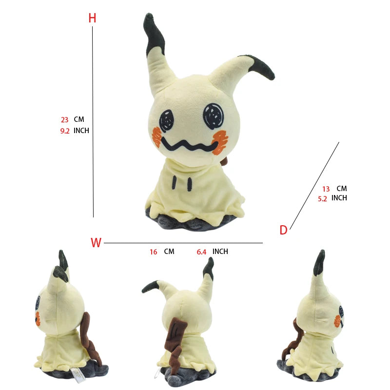 10 PCS/Sets Mimikyu Peluche Pokemon Plush Toys Soft Animal Dolls Hot Great Christmas Gift For Children 23CM