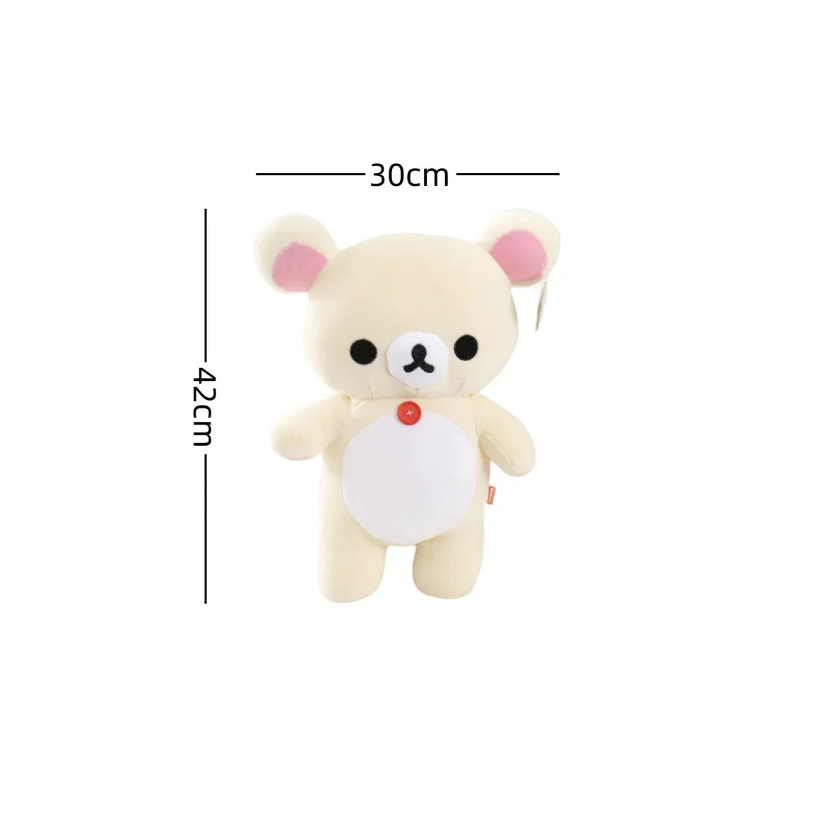 Anime Rilakkuma Cartoon Plush Doll Soft Kuma Easy bear Toys Kawaii Room Decor Teddy Bear Plushies Cute Couple Bear Xmas Gifts