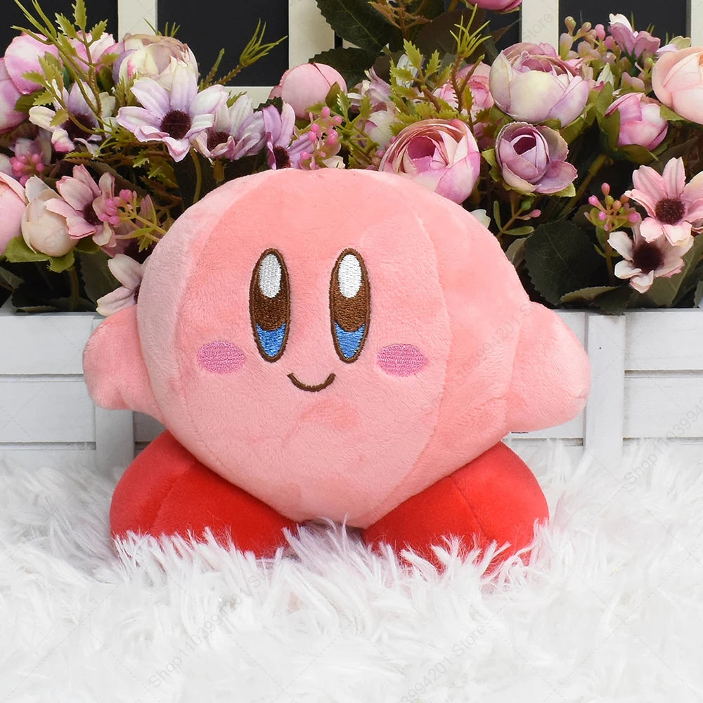 Kawaii Star Kirby Plush Toys Grey Kirby Ghost Kirby Pink Blue Green Red Best Christmas Birthday Gifts for Children