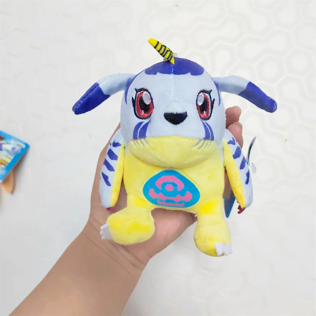 Bandai Digimon Adventure Kawaii Tailmon Gomamon Patamon Piyomon Agumon Tentomon Doll Cute Pendant Toy Collectible Ornament Gift