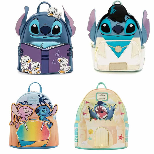 Stitch Children's Backpack Baby Yoda Lady Bags Toy Story 3 Alien Sally Backpack Monsters Inc Boo Mini Backpack Handbag for Girls