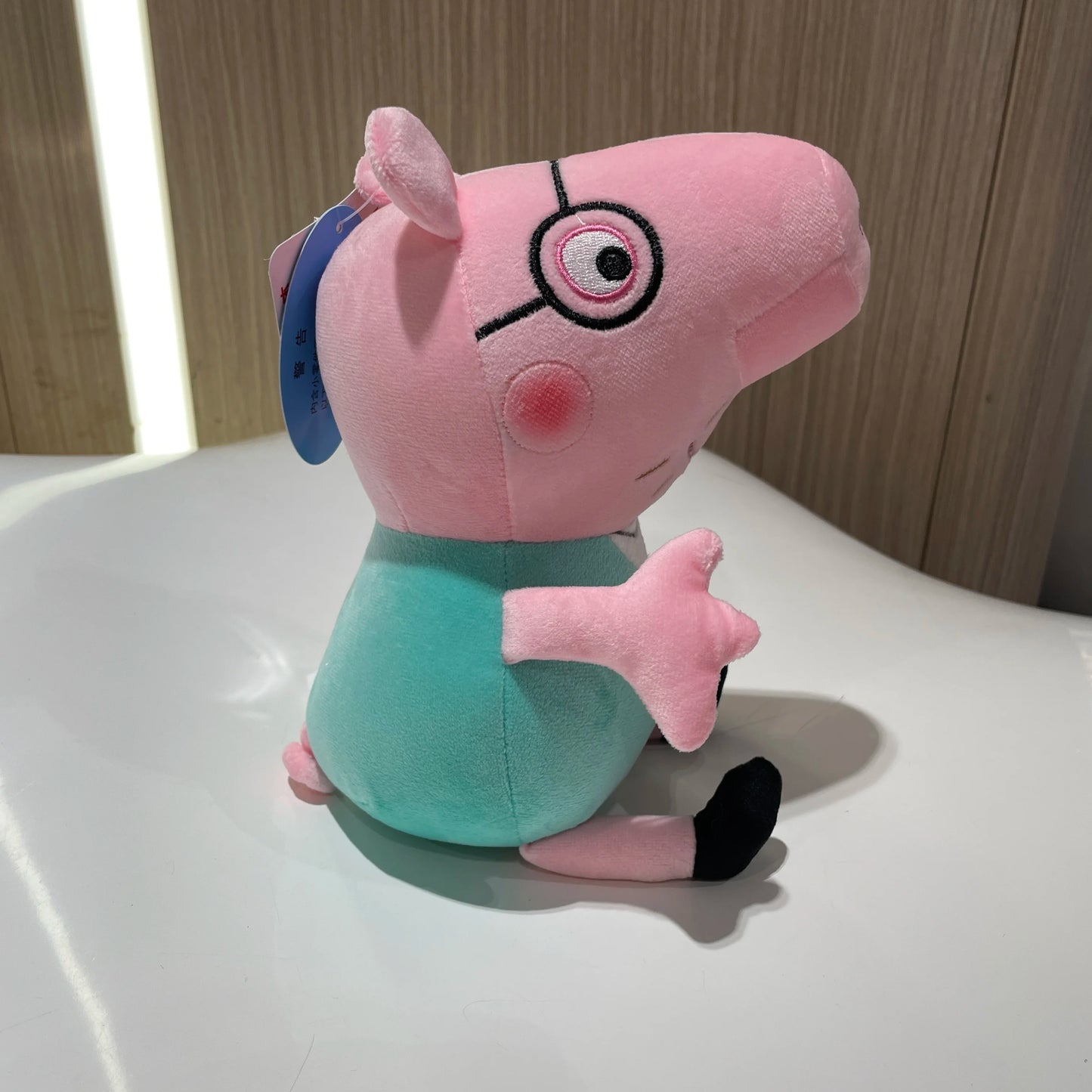 30cm 12'' Genuine Peppa Pig daddy mammy grandpa grandma dinosaur Teddy bear Peppa George Plush Toy Kids Birthday Christmas Gift