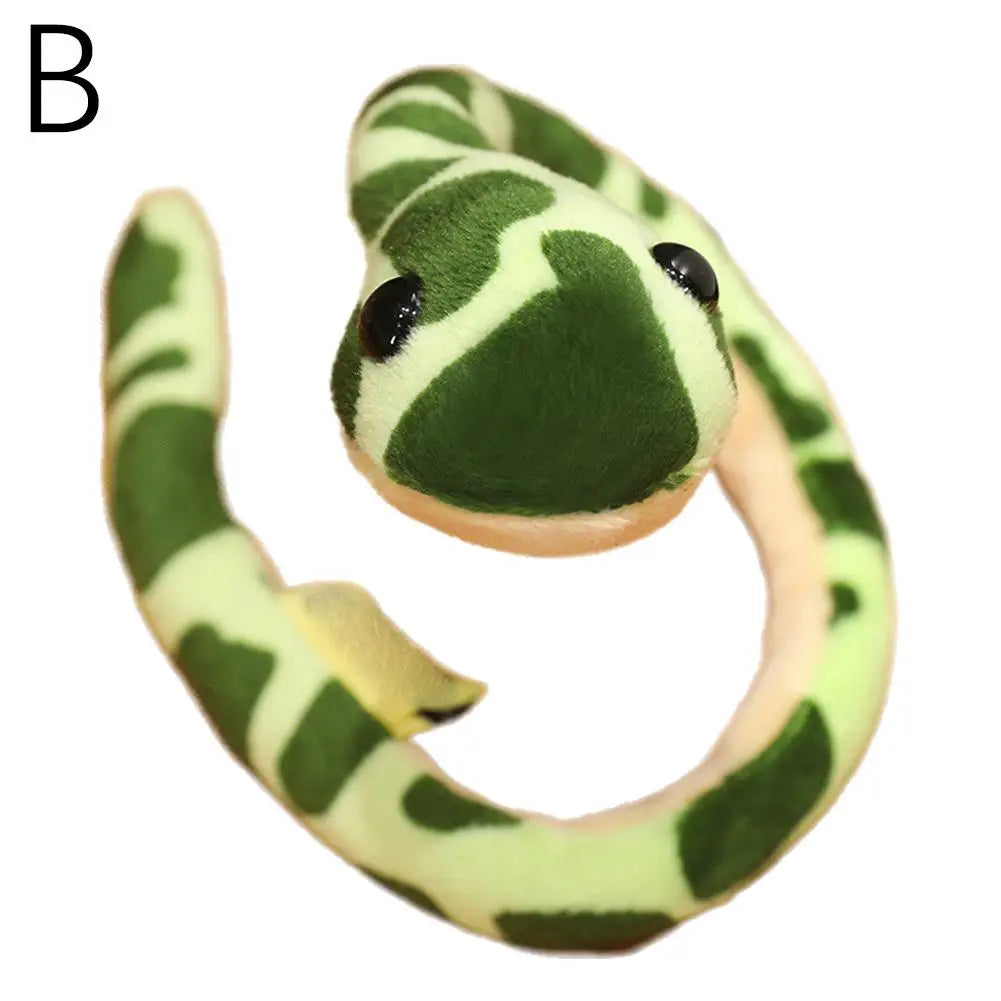 2025 Snake Plush Snake Toy Snake New Year Gift Colorful Toy Holiday Children Home Simulated Decoration Plush G2s0