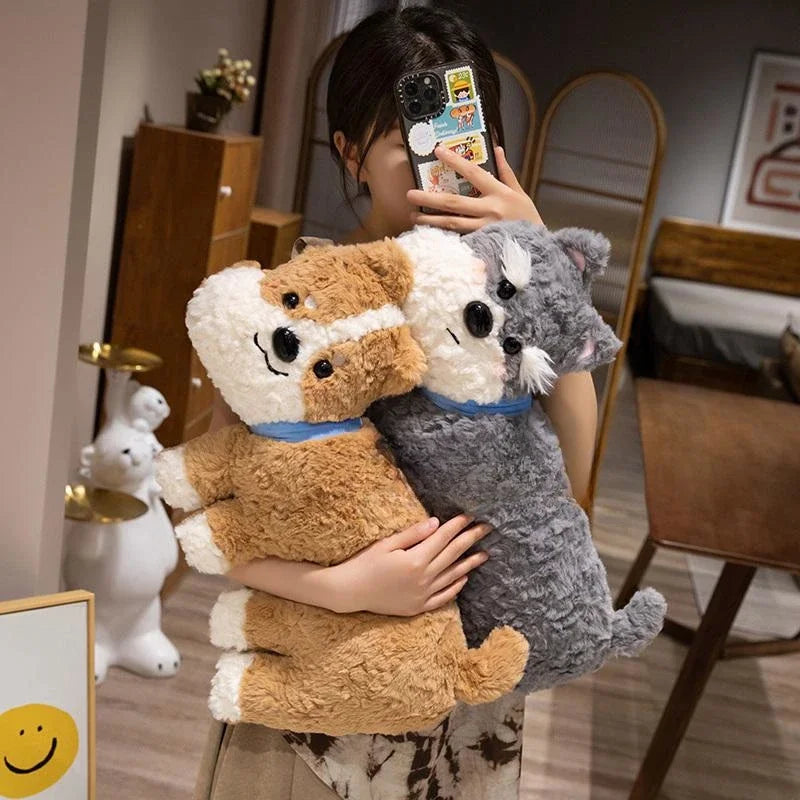 Hot Sale Cute Dog Plush Toy Soft Stuffed Doll Kawaii Children Toys Birthday Gift For Girl Fluffy Animal Dolls Size 50cm