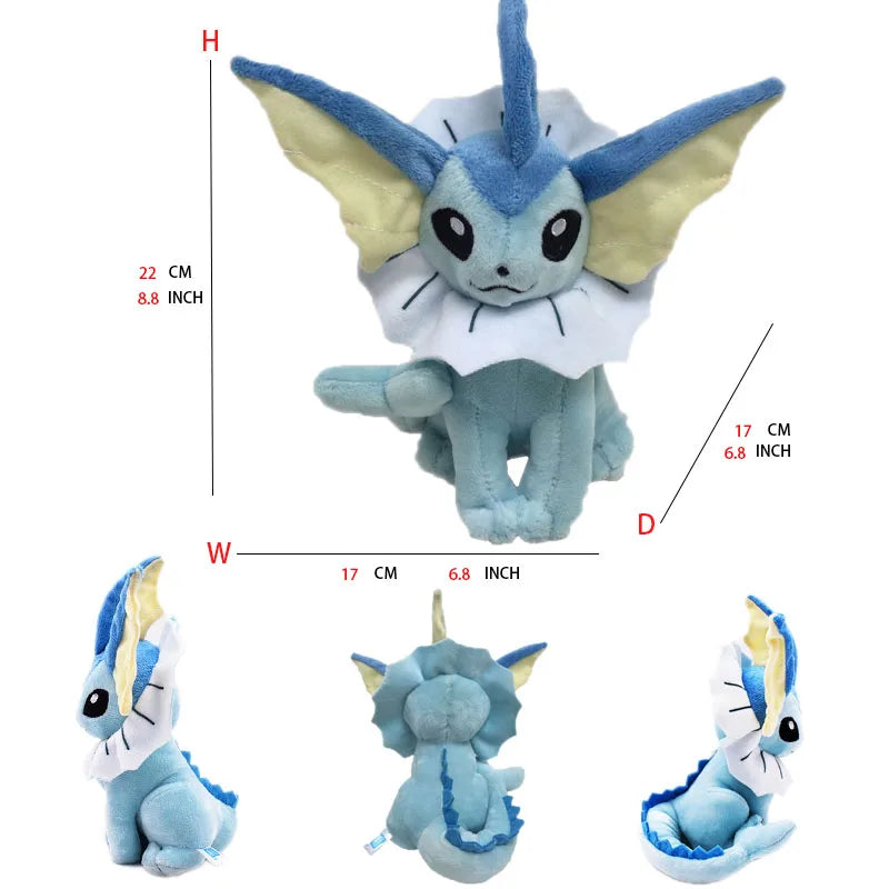 Pokemon Mimikyu Shiny Eevee Umbreon Flareon Jolteon Glaceon Vaporeon Sylveon Espeon Kawaii Stuffed Plush Toy Doll for Kids Gift