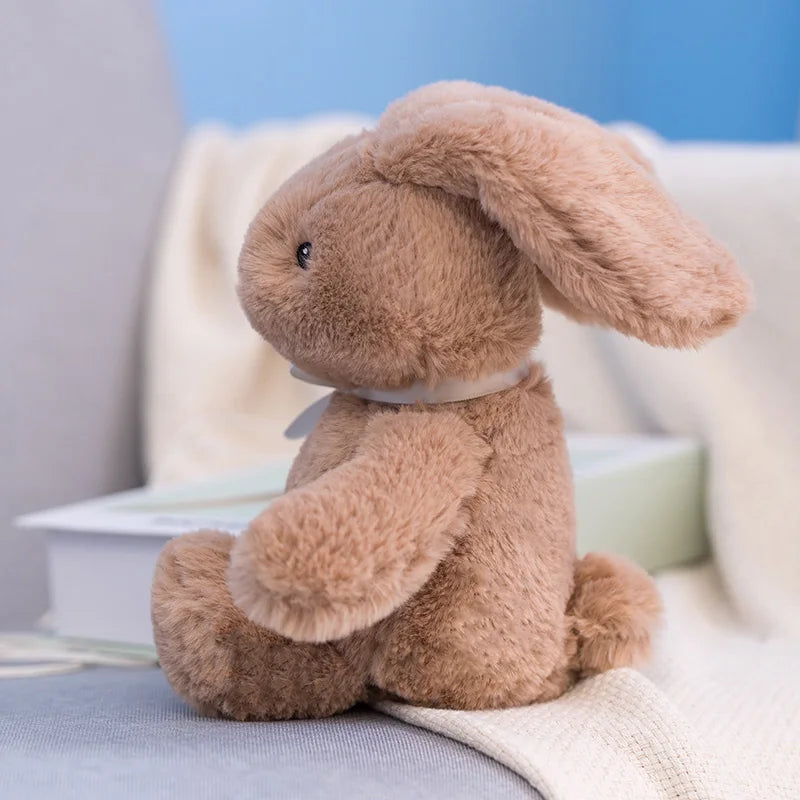 25cm Rabbit Doll Pillow Soft Plush Toys Long Ears Bunny Appease Toy For Kids Stuffed Animal Sleeping Mate Toys Wedding Oranment