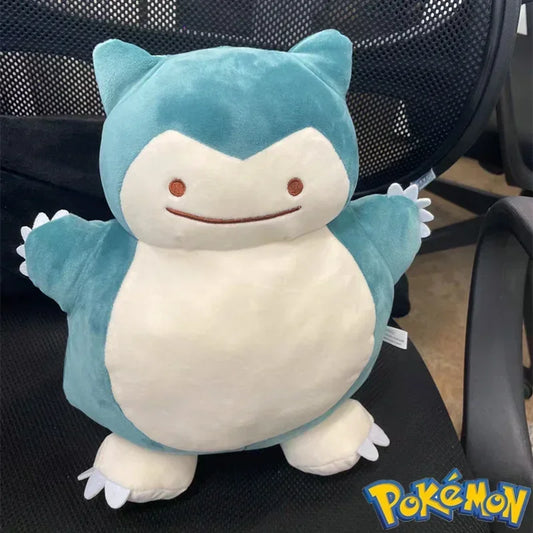 20/30cm Anime Pokemon Ditto Transform Snorlax Inside Out Cushion Toys Deformed Double Pillow Soft Stuffed Doll Decor Girls Gifts