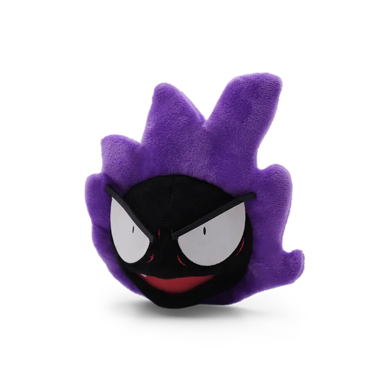 Gengar Plush Toy 11 Inch Gastly Stuffed Doll, Soft Anime Cartoons All Star Collection for Kids Birthday Gift