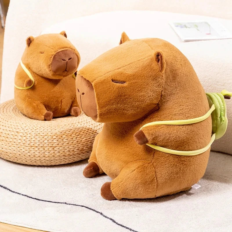 Cute Capybara Stuffed Animals Super Soft Plush Capybara Toys For Children Cute Plush Capybara Doll For Girls Birthday Xmas Gift