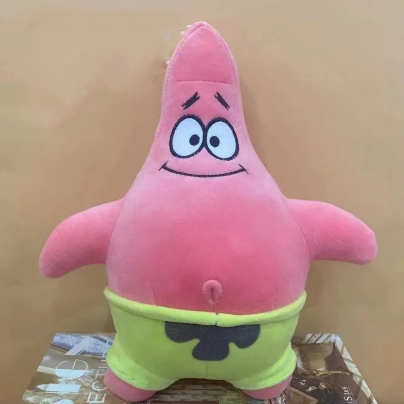 Spongebob Patrick Star Eugene H. Krabs Gary the Snail Plush Toy Throw Pillow Halloween Decorations Birthday Gift Boy