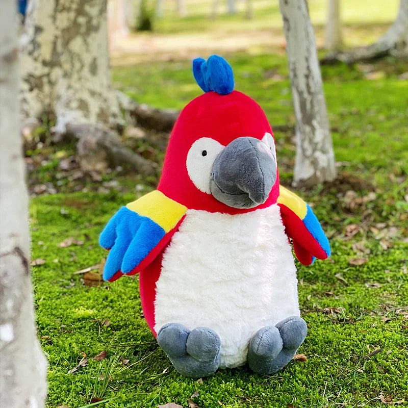 40cm Cuddly Funny Stuffed Animals Bird Dolls Cartoon Plush Owl Toys Baby Kids Playing Peluche Surprised Elegant Gift