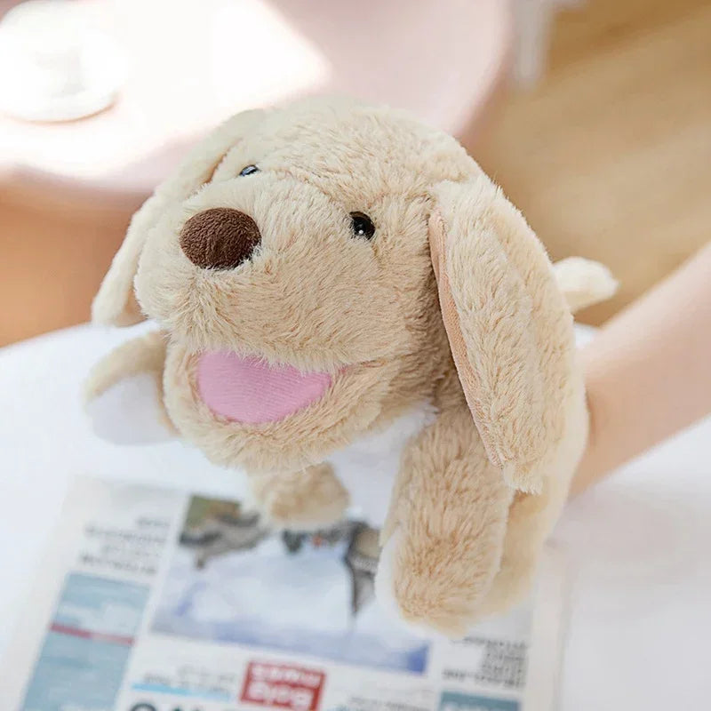 30 Styles Stuffed Plush Animals Toys Hand Finger Story Puppet Cute Dolls Educational Duck Lamb Cow Dog Horse Toys